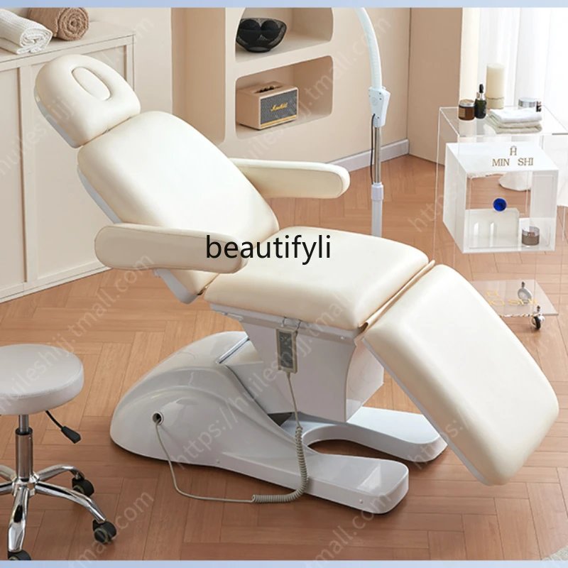 Multifunctional Electric Lift Beauty Care Bed Beauty Salon Special Body Massage Tattoo Couch Medical Micro Plastic Injection Bed