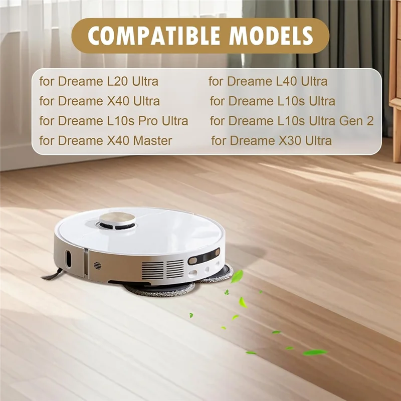 A74G-Tricut borstelvervanging voor Dreame X40 Ultra,L20 Ultra,L10s Ultra,L10s Pro Ultra,L40 Ultra,X30 Ultra robotstofzuiger