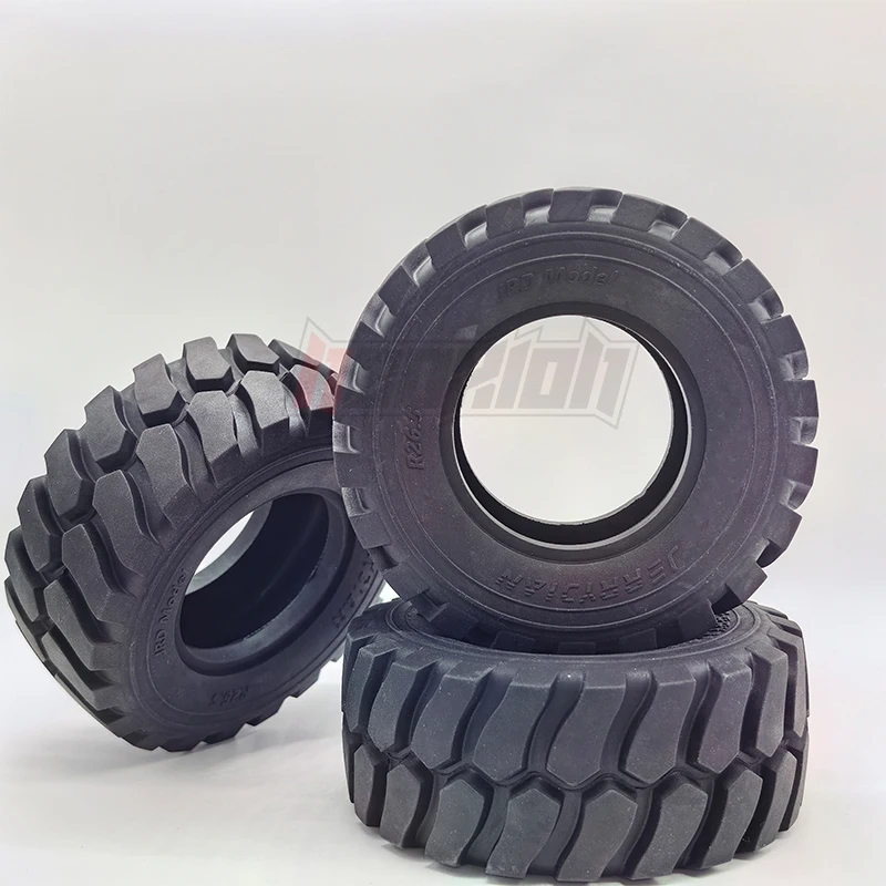 Jerrydian قطر 45 مللي متر ارتفاع عجلة الإطارات المطاطية 110 مللي متر للتحكم عن بعد 1/15 محمل هيدروليكي RC اكسسوارات السيارات