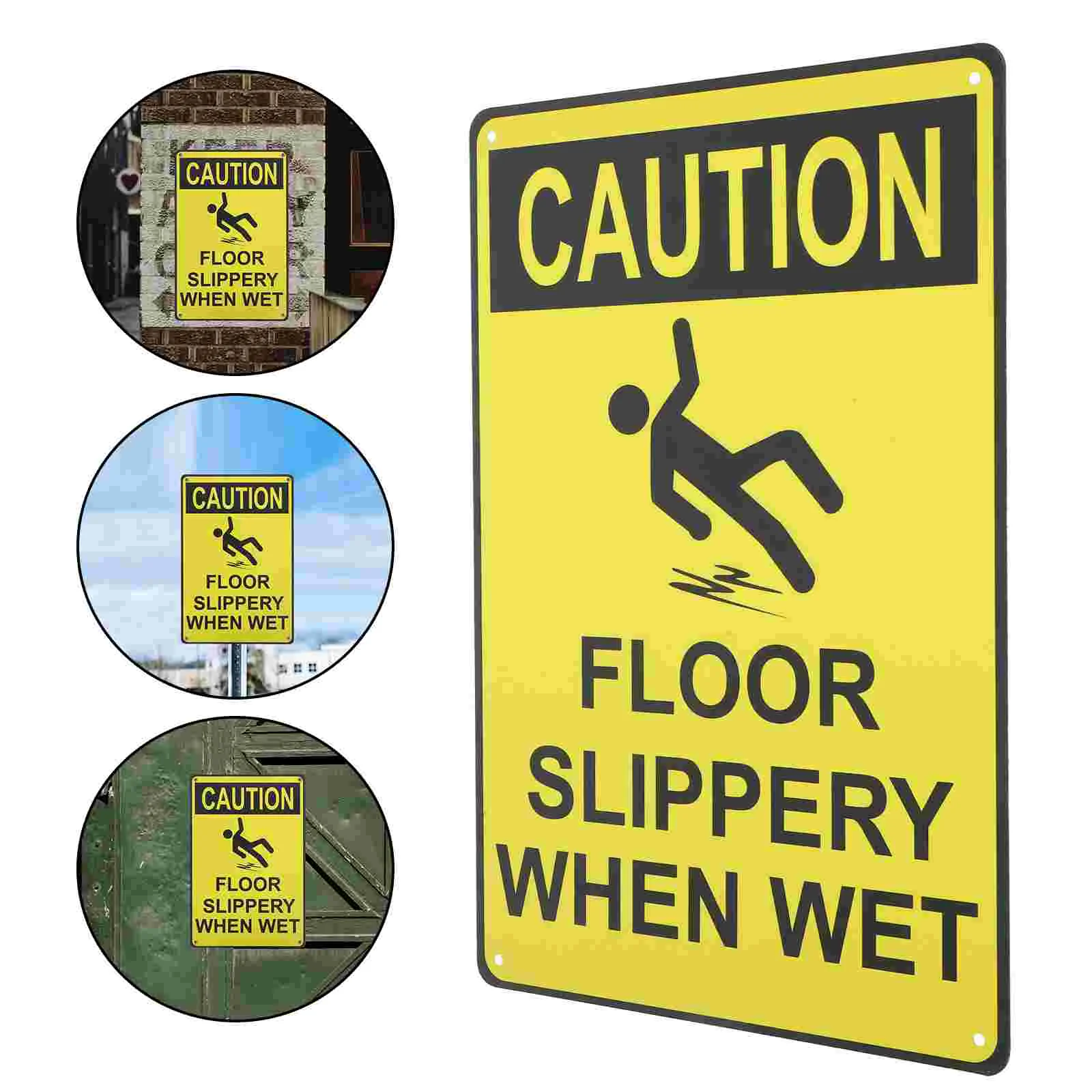 

Home Decoration Wet Floor Sign Commercial Business Caution Warning Road