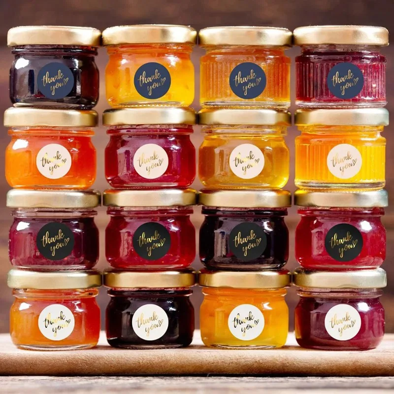 500 قطعة 1 بوصة الأزرق شكرا لك ملصقات ل المغلف ختم تسميات لوازم مكتبية اليدوية هدية الزفاف لاصقة تزيين #6