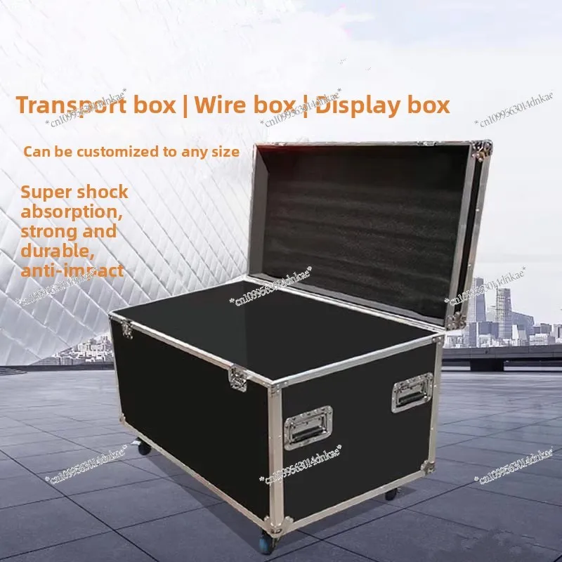 Aluminum Alloy  Hardware Toolbox Customized Waterproof and Seismic Instrument Box Logistics Consignment Box Wire Air Box