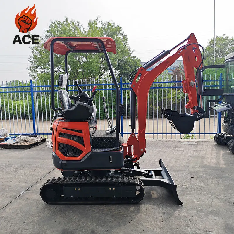 

free shipping 1.8 ton kubota Mini Excavator Digger 2 ton Mini bagger Excavators 1.8 Ton farm Mini Excavator With customized