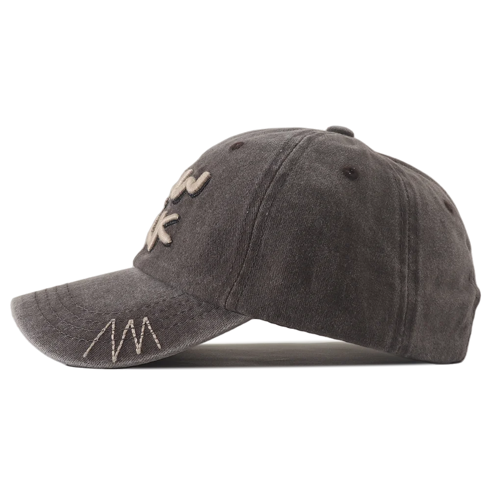 ثلاثية الأبعاد نيويورك قبعة بيسبول مطرزة قابل للتعديل القطن Snapback قبعة للجنسين في الهواء الطلق الشارع الشهير بلغت ذروتها قبعات للنساء الرجال ظلة