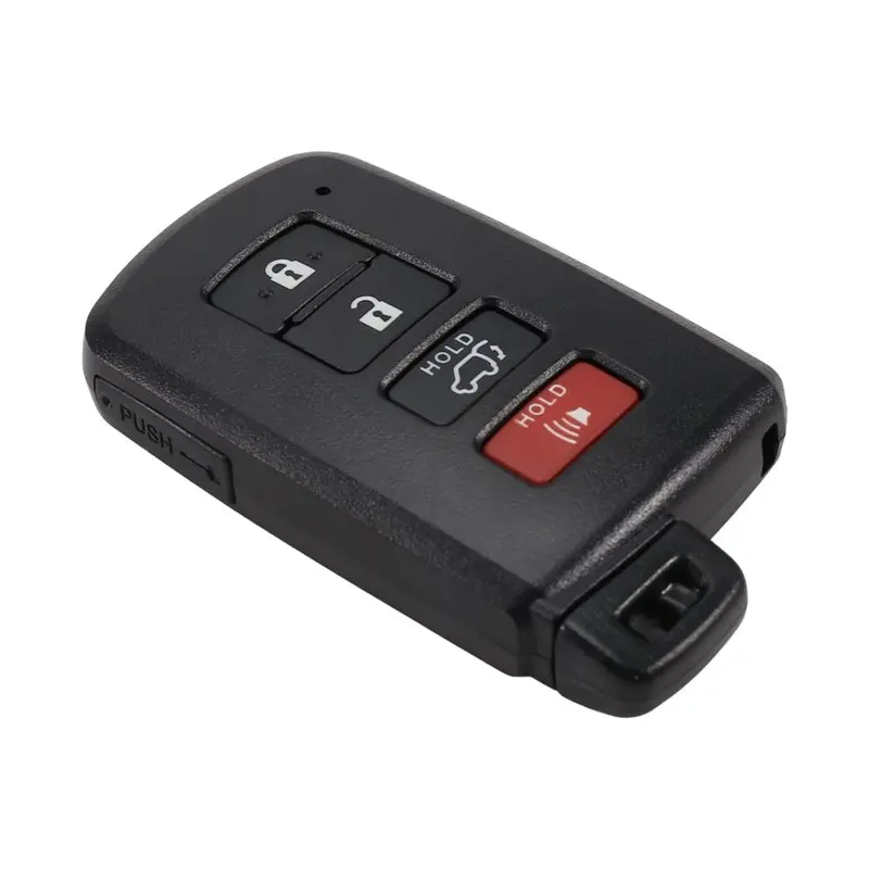 AU65-For Toyota Highlander 2017-2020& Sequoia 2018-2022 Compatible 4 Button Smart Remote Key Fob 89904-0E121 HYQ14FBA 312/314Mhz