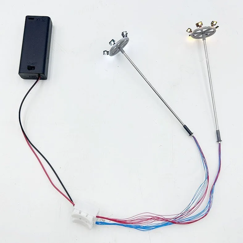 3/5pcs 3v 12.5cm Model Tower Light Warm Cold White Street Light Model Platform Lighting Ho Scale Train Railroad Railway Layout