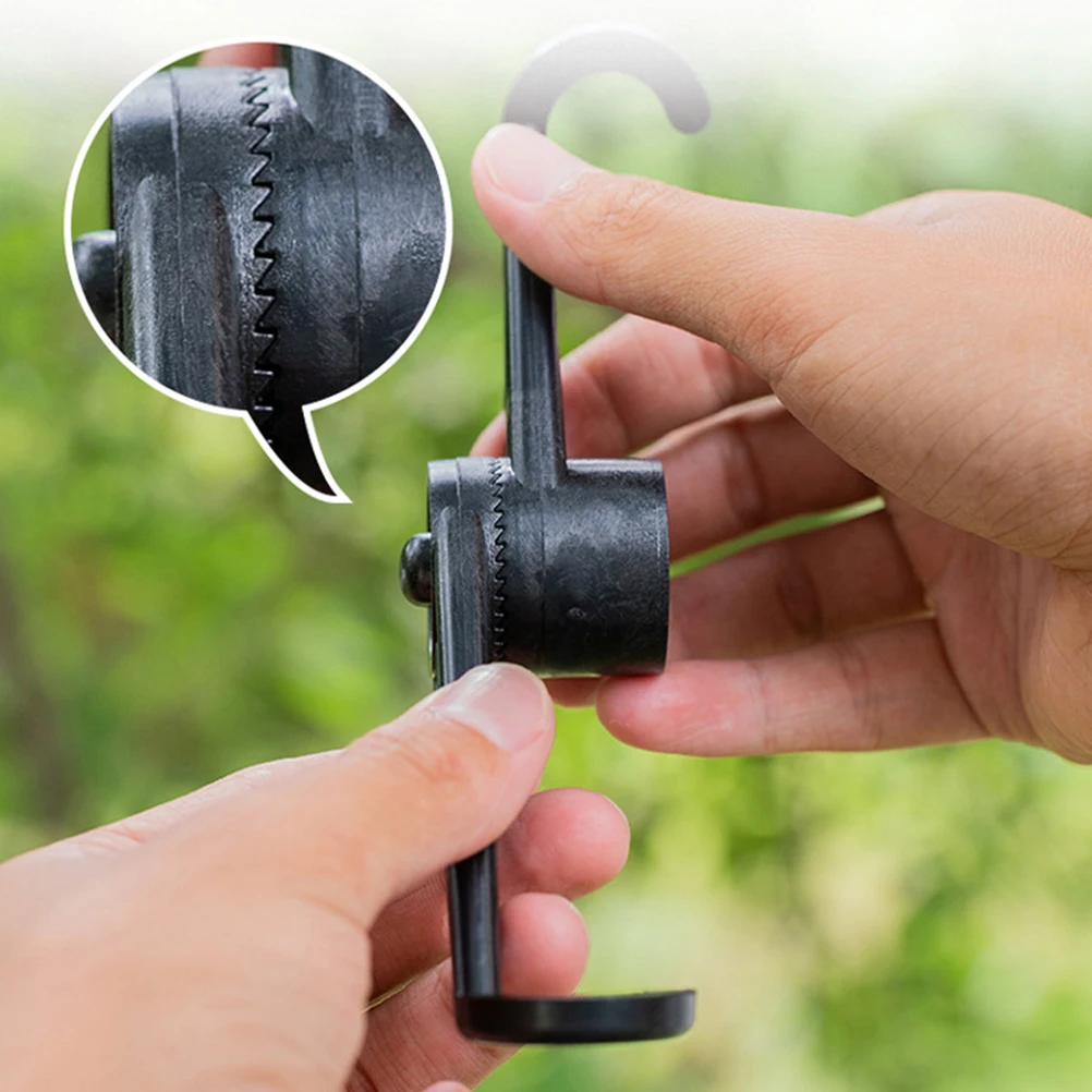 

5 Pcs Plant Branch Bender Garden Tools Fruit Trees Durable Plastic Reusable Twig Fixing Clamps Low Stress Training Clippers Vine
