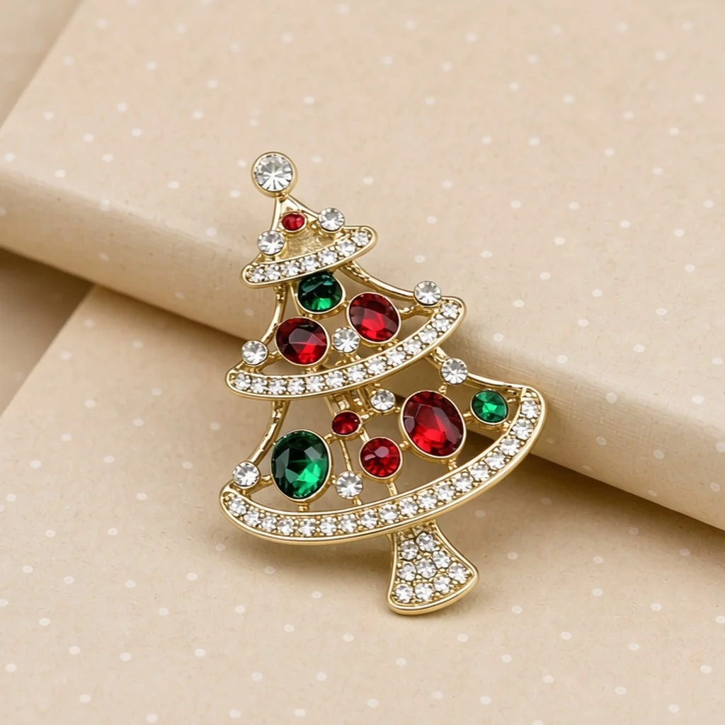 2026 Christmas Holiday Decorative Pins, Shoe Accessories, Light Luxury Waterproof Metal Buckles, Unique Women's Suit Pins, Elegant Hidden Clasps, Niche Collar Pins, Bag Accessories, Best Matching Items, Personalized Styling Brooches, Brooches, Themed Brooches, Badges, Versatile DIY Commuter Accessories, Anti-Exposure Devices