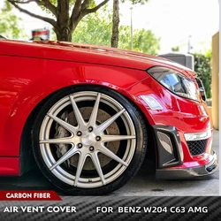 Carbon Fiber Car Front Bumper Air Vents Trims for Mercedes-Benz C Class W204 C63 AMG Bumper Only 2012 2013 2014