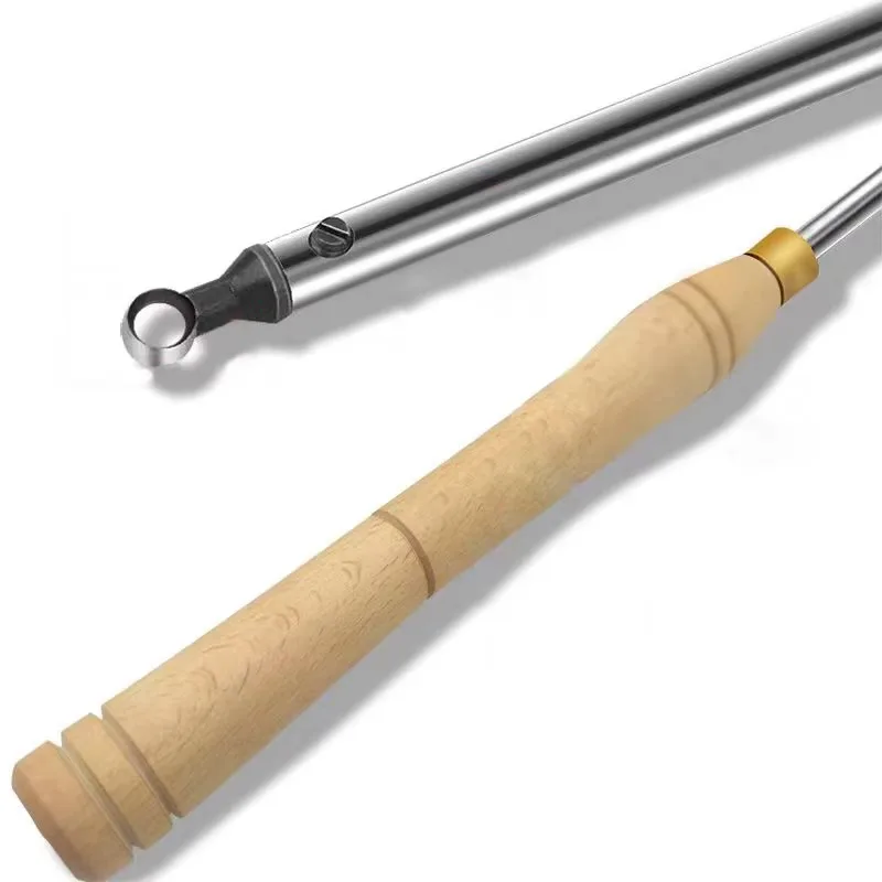 

Wood Rotary Hollowing Chisel Set 10mm 12mm 16mm Wooden External Turning Tool Carving Chisel Hollow Knife for Woodworking