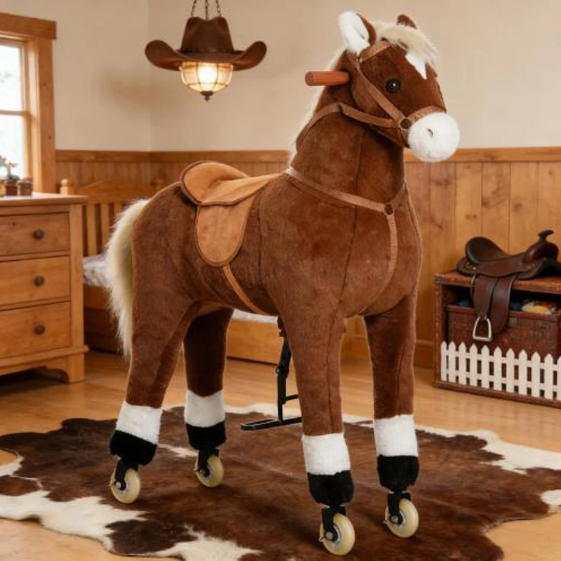 

‌ Большая качалка-лошадка, игрушка для катания на улице