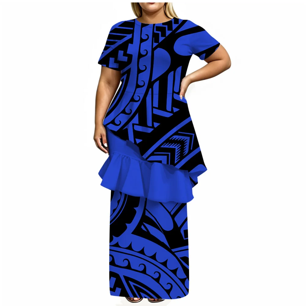 Nuevo Vestido Puletasi de Verano para Mujer, Diseño Moderno, Top Elegante y Falda Larga, Ropa de Tallas Grandes