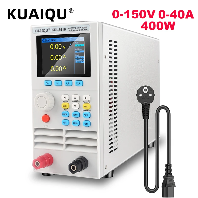 Digital Bateria Capacidade Tester Programável dc Load Meter Instrumento de Envelhecimento 150v 40a 400w Et5410a +
