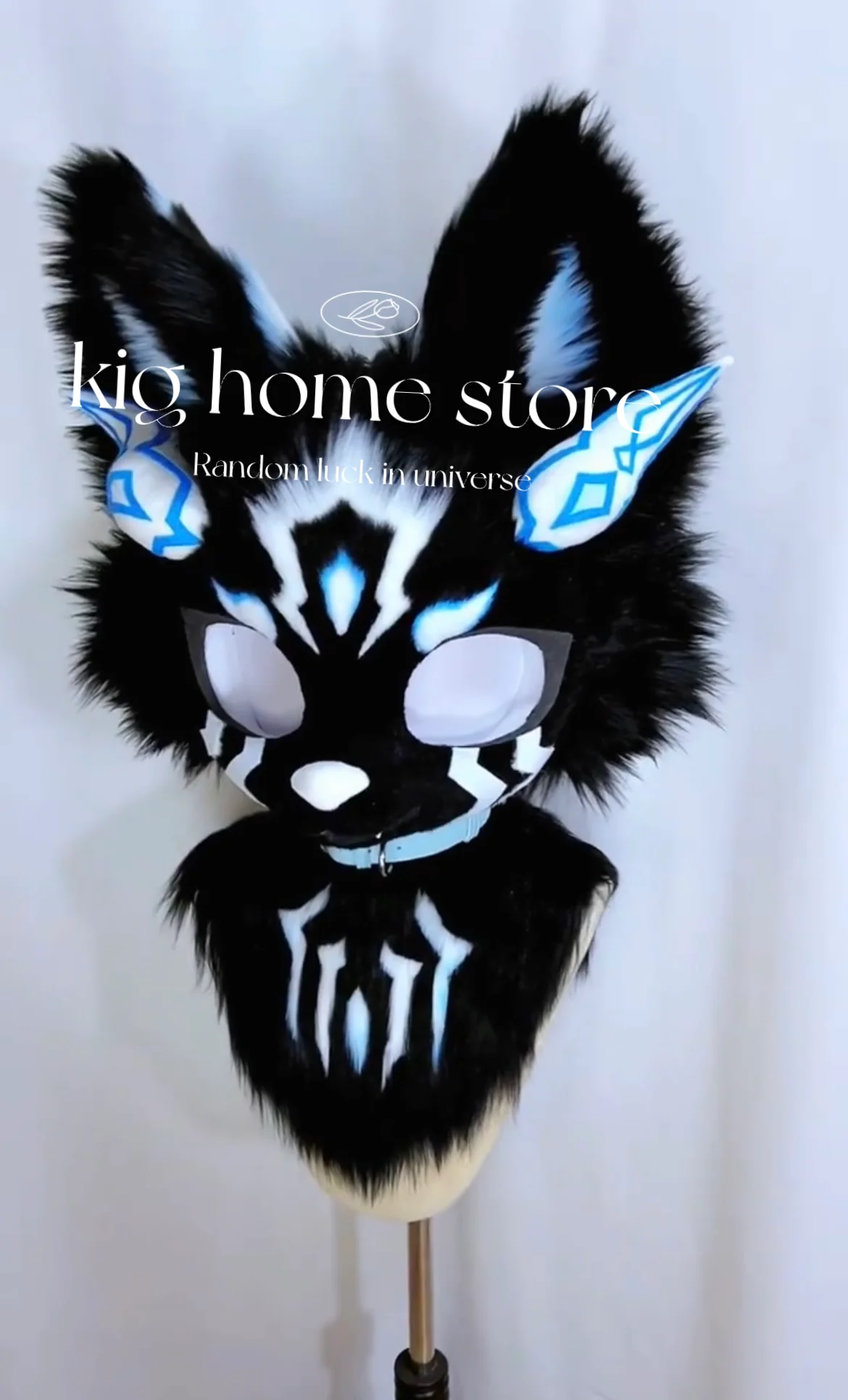 Fursona Dog Wolf Fantasias Cosplay, Fursuit Headsets, Bonito Peludo, Personalizado, Cabeça Fursona, Compartimento, Furries Boneca, Kawaii Série Animal