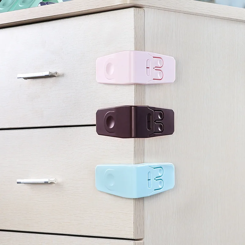 Multi Functionele Hoek Lade Lock Kinder Veiligheidsslot Baby Bescherming Slot Haakse Lock Baby Slot Kinderproducten