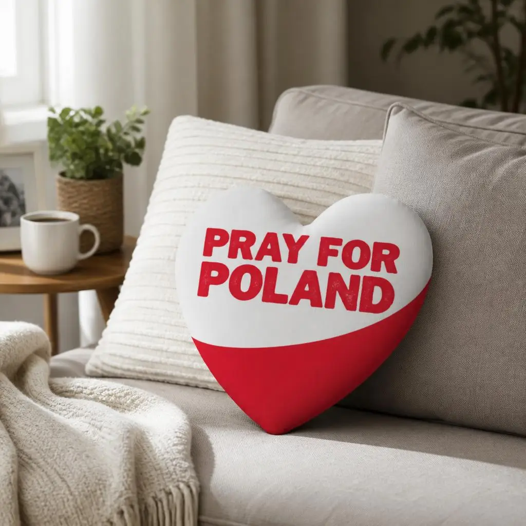 Polish Pride Be Like Poland Funny Pillow Cushion Irregular Stuffed Throw Pillow Home Decor Gift Sofa Bed
