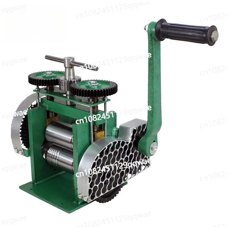 Hand Operate Mini Gold Rolling Mill , Jewelry Rolling Mill With Maximum Opening 0-5 mm