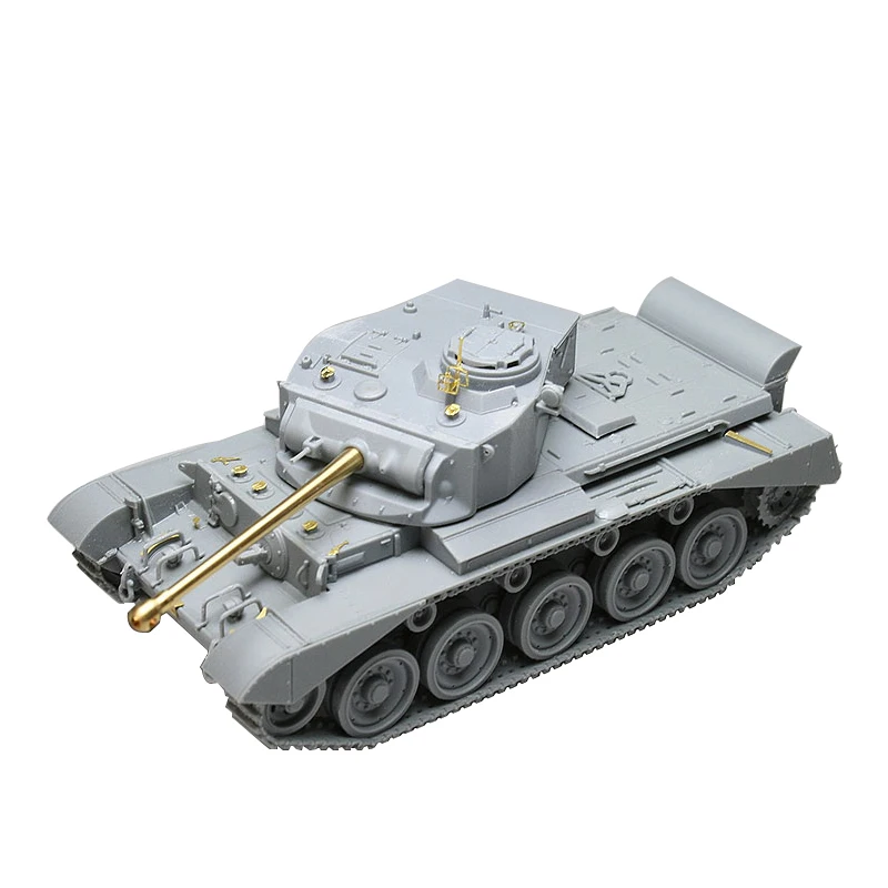 Kit de modelo de tanque de montagem modelo Vespid VS 720002   Tanque cruzador britânico A-34 Comet Mk 1A 1/72