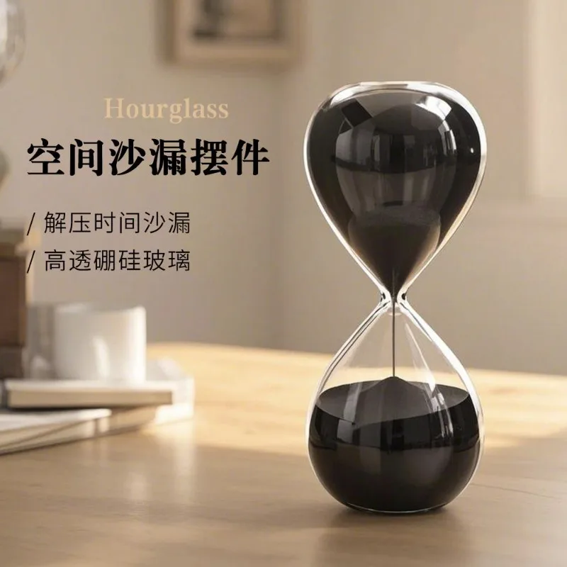 

Infinite Flip Office Stress Relief Artifact Birthday Gift Glass Hourglass Ornament