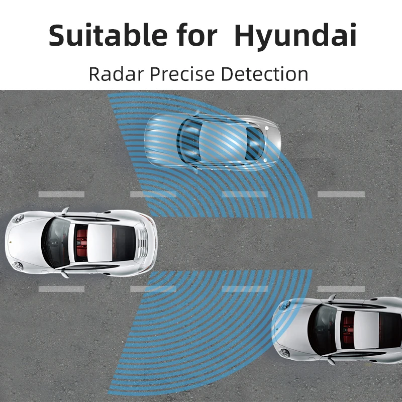 for Hyundai Driving aid warning ultrasonic sensor detection BSD blind zone monitoring system bsm