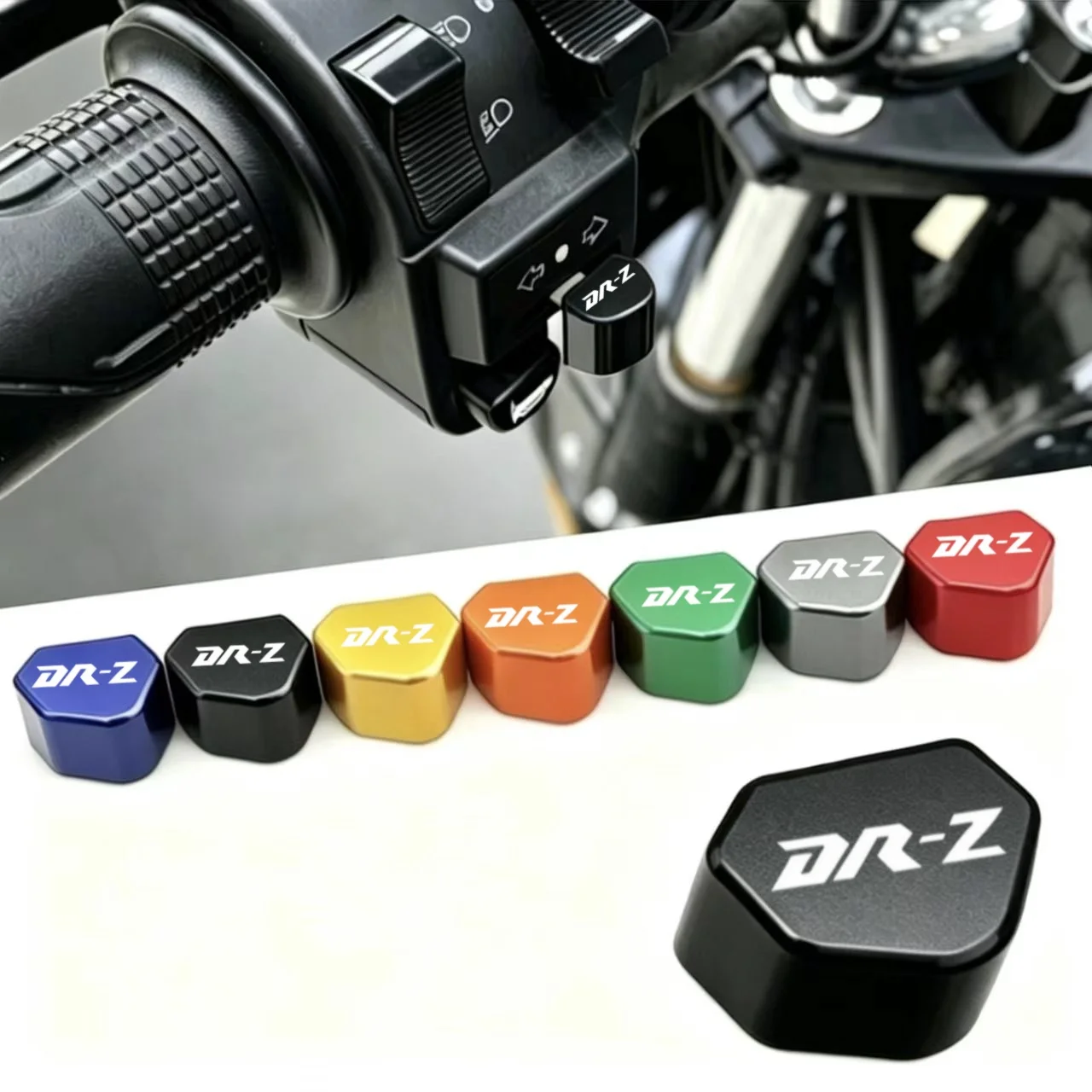 Latest Motorcycle Steering Signal Button Front Lamp Switch for SUZUKI DRZ Series Models Compatible with Various Bikes