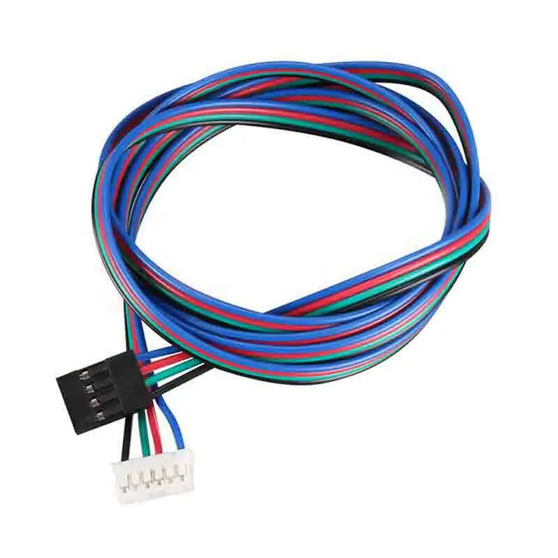 5 Pieces 4Pin Stepper Motor Cables with XH2 54 Terminal Wire Connector for Use with For Nema17 and For 3D Printers