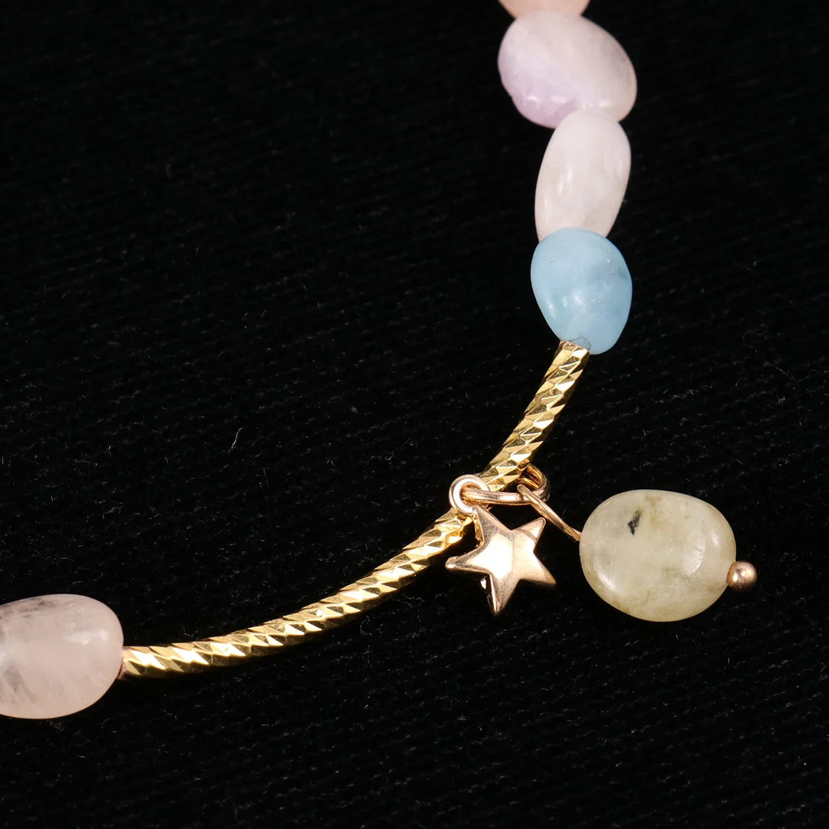 الفراولة كريستال سوار الوردي موضة سلسلة اليد للنساء كريستال الخرز مجوهرات هدية عيد الحب الحاضر #1