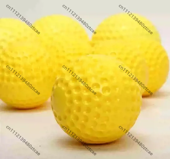 Dimpled PU Baseball & Softball, Durable Practice Balls for Baseball Softball Pitching Machine Training