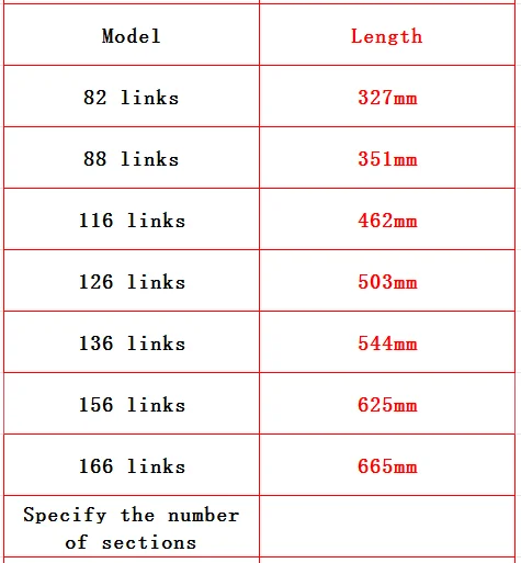 T8F chain with Spare Master Link For Mini Dirt BIKE Quad ATV 47cc 49cc Minimoto Pocket Bikes82 88 116 126 136 166 links