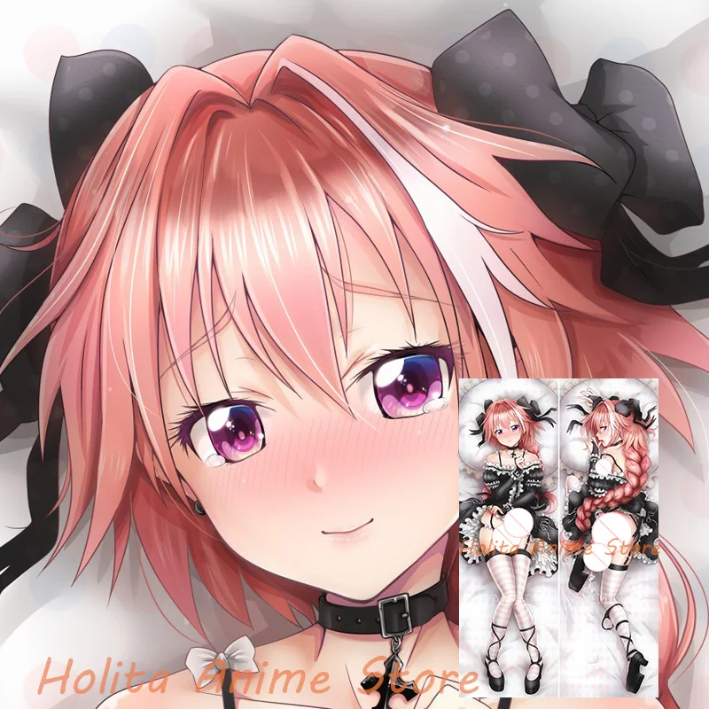 

Dakimakura Astolfo Anime Double-sided Print Life-size Body Pillow Cover Pillowcase