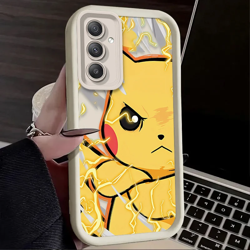 Чехол для телефона Cartoon P-Pokemon для Samsung Galaxy A54 A05 A05S A34 A24 A14 A53 A33 A23 A13 A52 A52S A32 A22 A12 A71 A51 A31 A50
