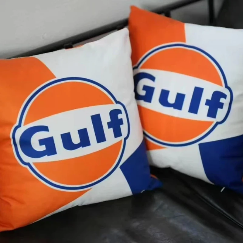 الخليج الخليج الطلاء الوسائد الحديثة وبسيطة الأرائك المنزلية غرفة المعيشة الجلد المدبوغ الخصر سادات الوسائد والوسائد للهدايا المنزلية