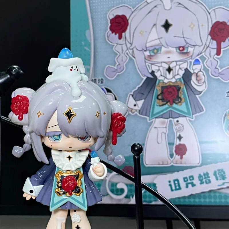 سلسلة Missy'S Sweet and Sad Girl صندوق أعمى تماثيل قابلة للجمع عصرية لا يمكن المساس بها هدية ملاك القتل للألعاب والهوايات