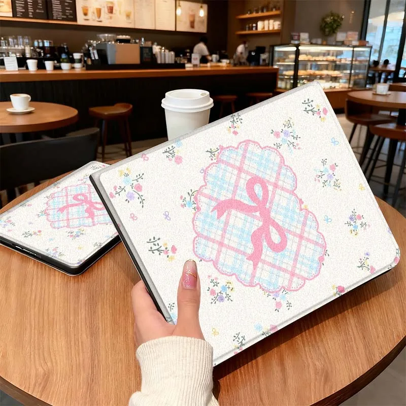 

Pink bow rabbit cute cartoon For Samsung Galaxy Tab A A7 A8 A9 A11 S6 S11 10.1 10.4 10.5 Inch Lite Plus Cover Tablet Case