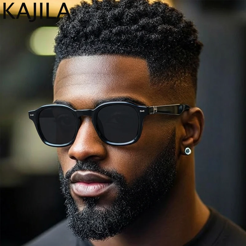 

Steampunk Square Sunglasses Men 2026 Luxury Brand Classic Outdoor Photochromic Sun Glasses For Male Vintage Driving Shades UV400