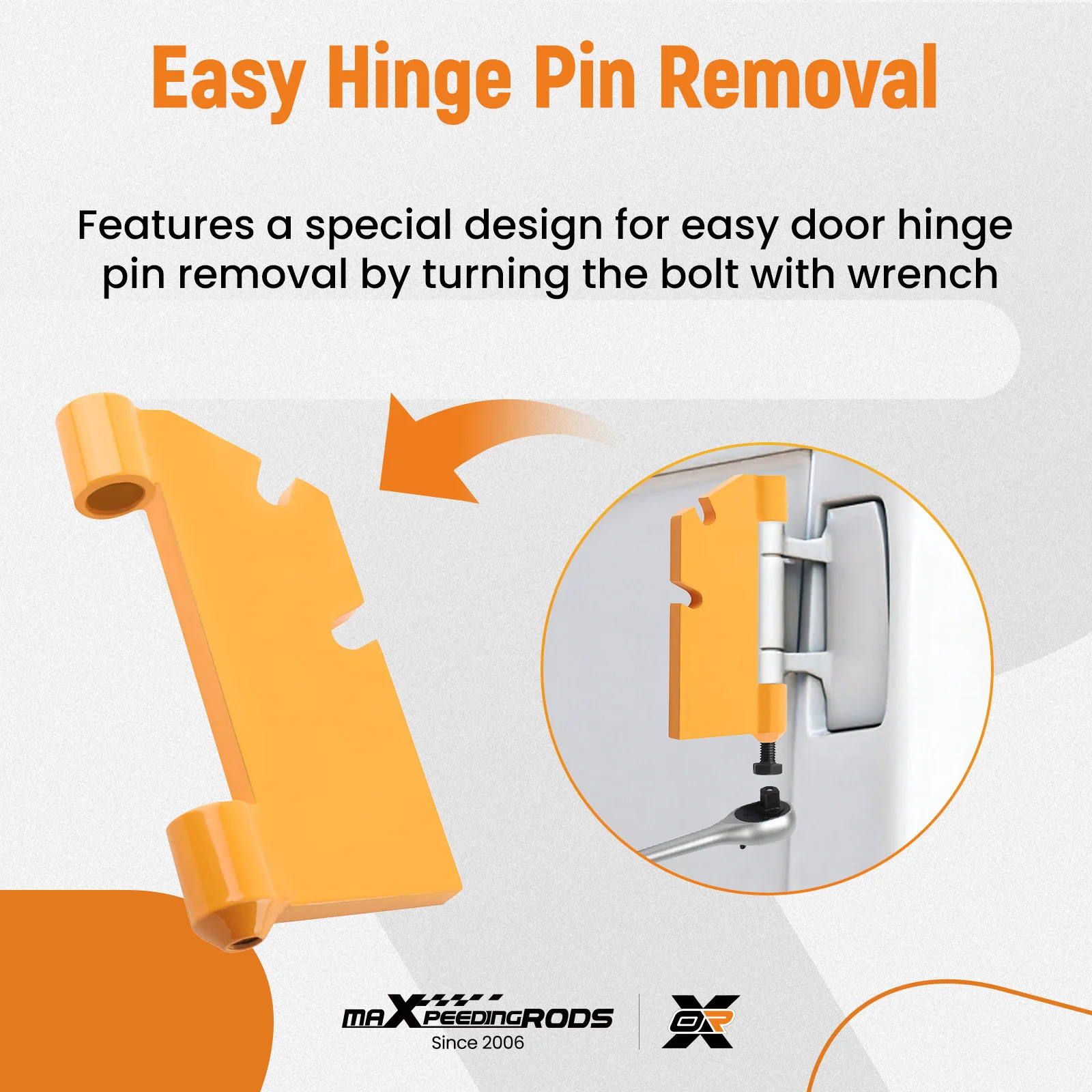 

Automotive Door Hinge Pin Remover Tool Puller For Safari Van Style Vehicles
