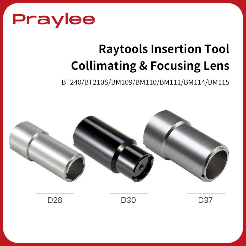 

Raytools Lens Insertion Tool for Focusing and Collimating Lens On D28/D30mm BT210S BT240S BM111 BM110 BM109 Laser Cutting head