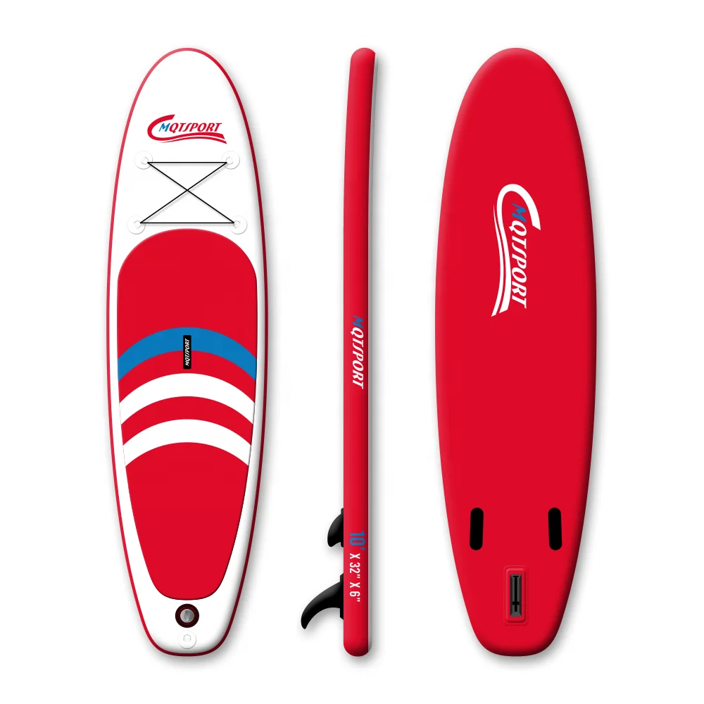 Custom PVC EVA Drop Stitch Inflatable Stand Up Paddle Board SUP Board Eco Friendly Non Slip Dock Inflatable Surfboard ISUP Board