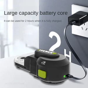 Worx-Kraft-Power Packer-Reiniger, visuelle Staubbox, universelle elektrische Bohrer, Typ C USB, 13 kg Saugung, WA1602, 35 ml, Original 10 Hauptverkaufshammer -Worx - №4