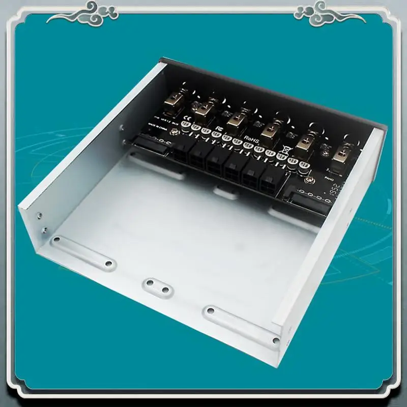 Premium 2X 4 Way Hard Disk Selector Controller Hard Drive Power Switch Module For Desktop Computer Support 2.5/3.5 Inch SATA HDD