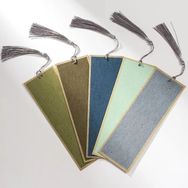 5Pcs/Pack Blank Bookmarks Book Page Clips Tags For Kids Student Diy Supplies School Stationery