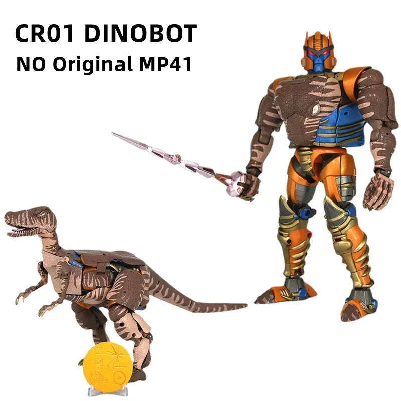 

BW Beast Wars Transformation Toys CR01 DINOBOT Masterpiece MP size 23cm NO Original MP41 Robot Model Action Figure