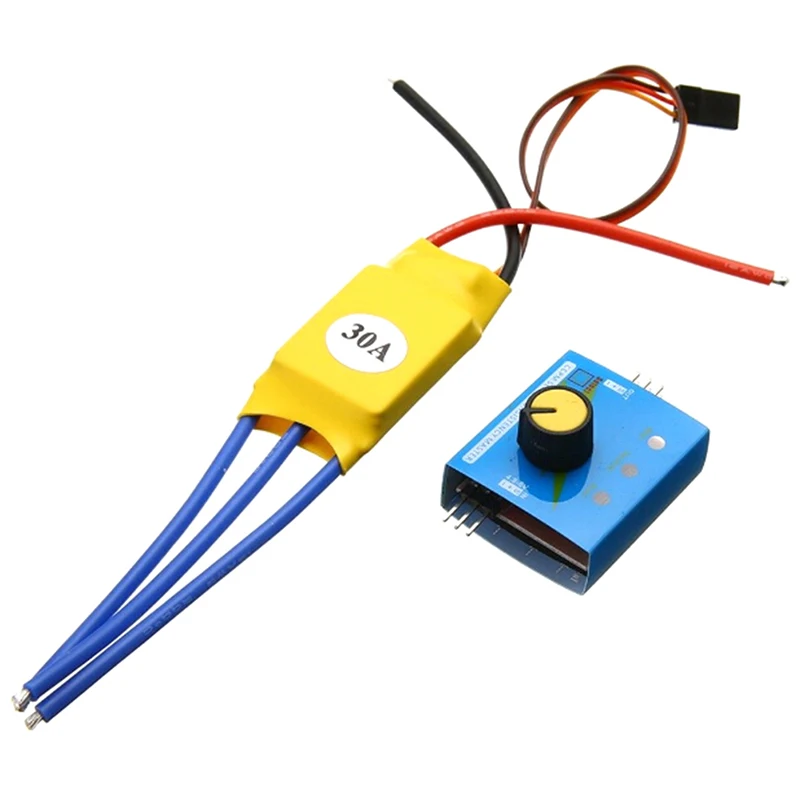 30a 12v dc 3-phase high-power brushless motor speed regulator pwm controller