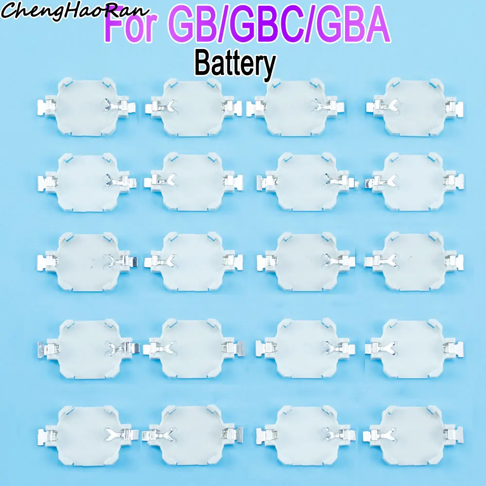 ChengHaoRan 10 pcs Gameboy CR1616 Battery Holder For GB GBC GBA Game Repair Battery holder Accessories