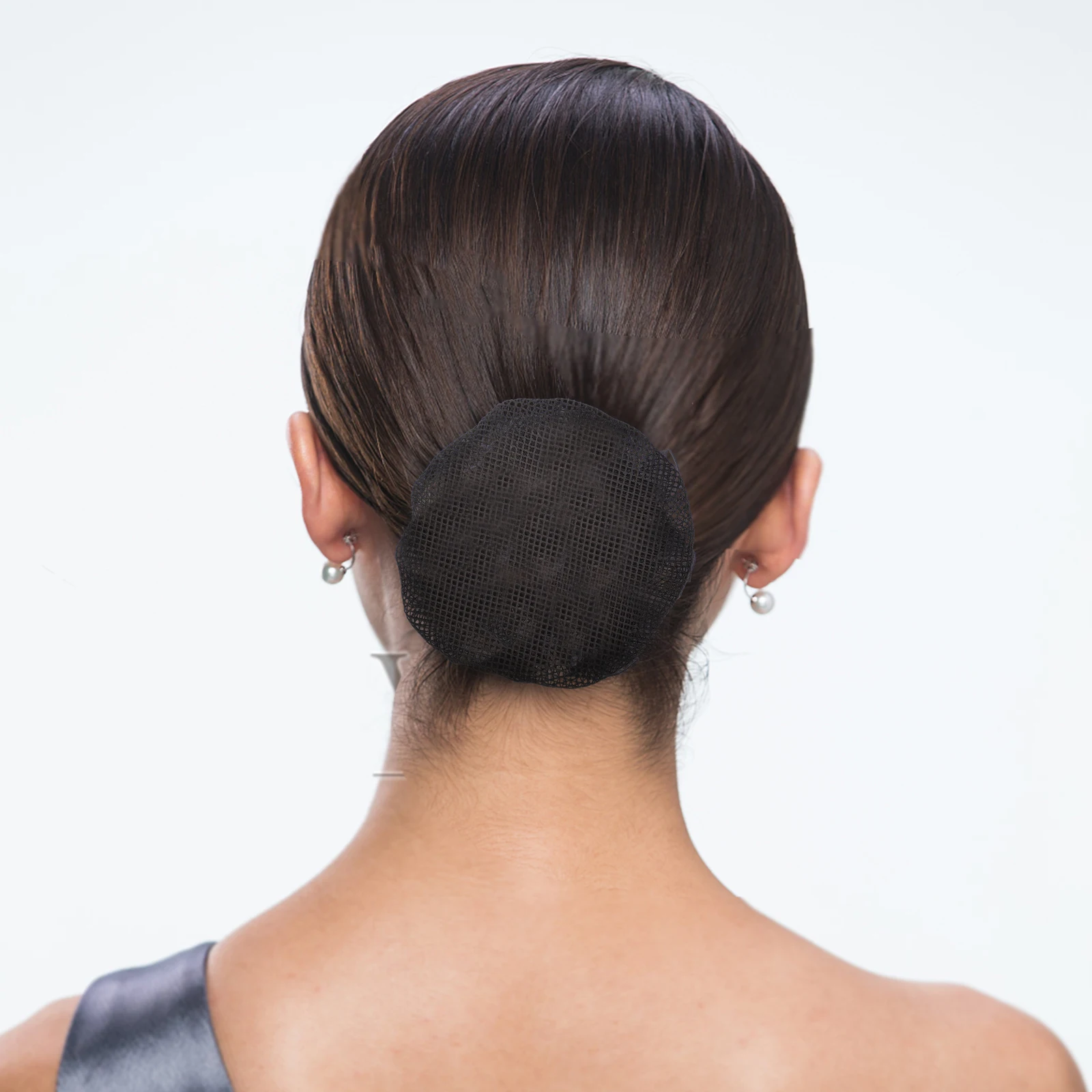 

20pcs Hairnets Women Ballet Hair Bun Net Bun Holder Cover Elastic Lace Medium Hair Accessories Women Hairnet