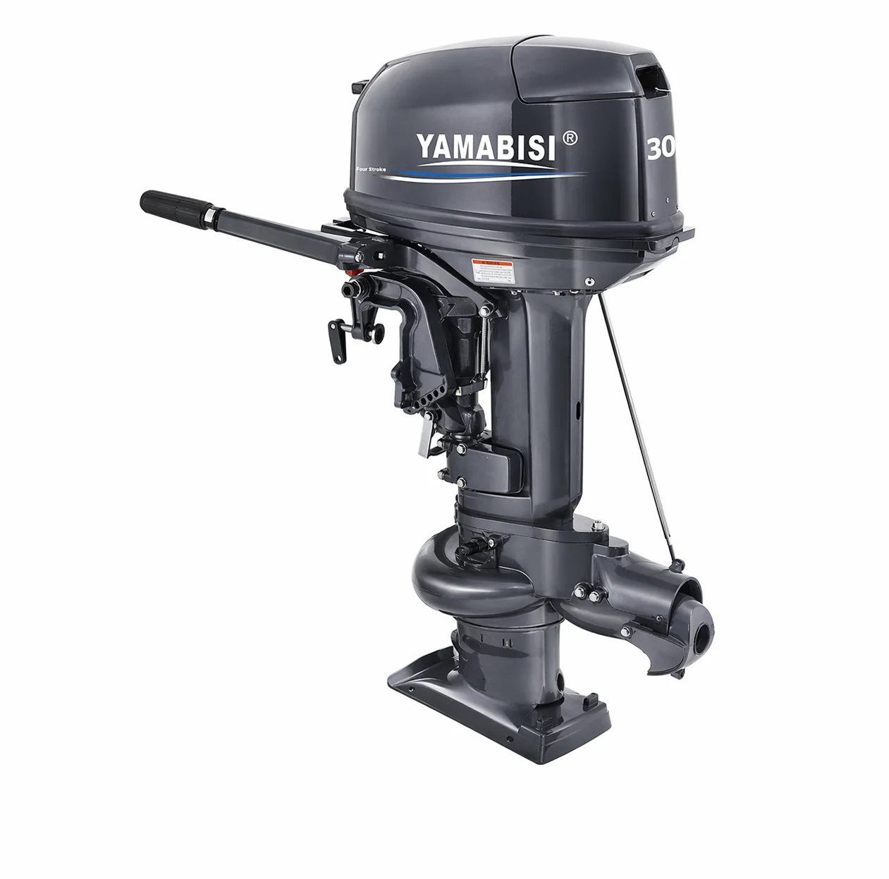 Yamabisi 30hp Jet Drive Outboard Motor 2 Stroke 30hp Electric Start Outboard Motor Short Shaft Boat Engine