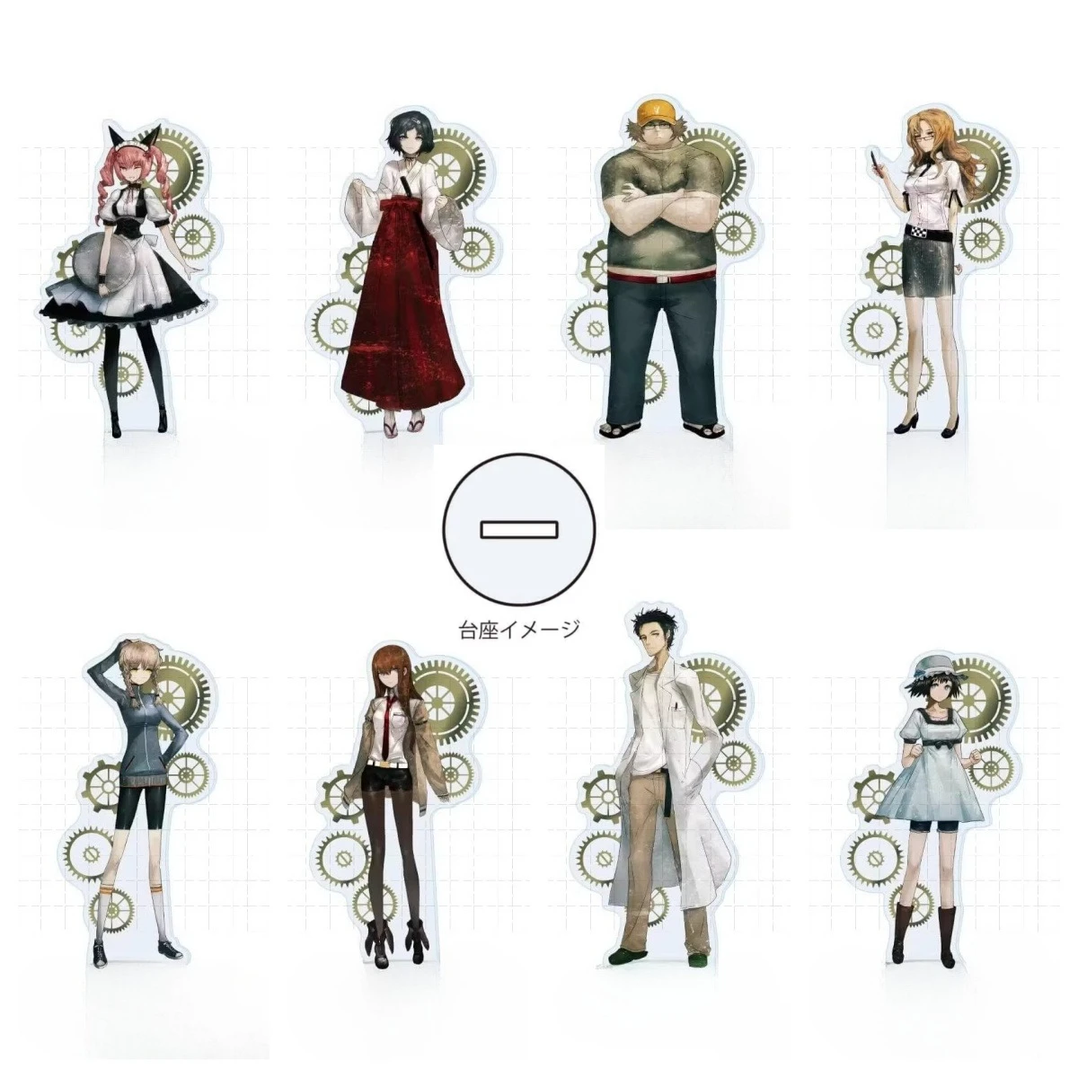 لعبة شينا مايوري ماكيس كوريسو أوكابي رينتارو هاشيدا إيتارو الاكريليك حامل دمية أنيمي نموذج لجسم لوحة تأثيري لعبة للهدايا #1