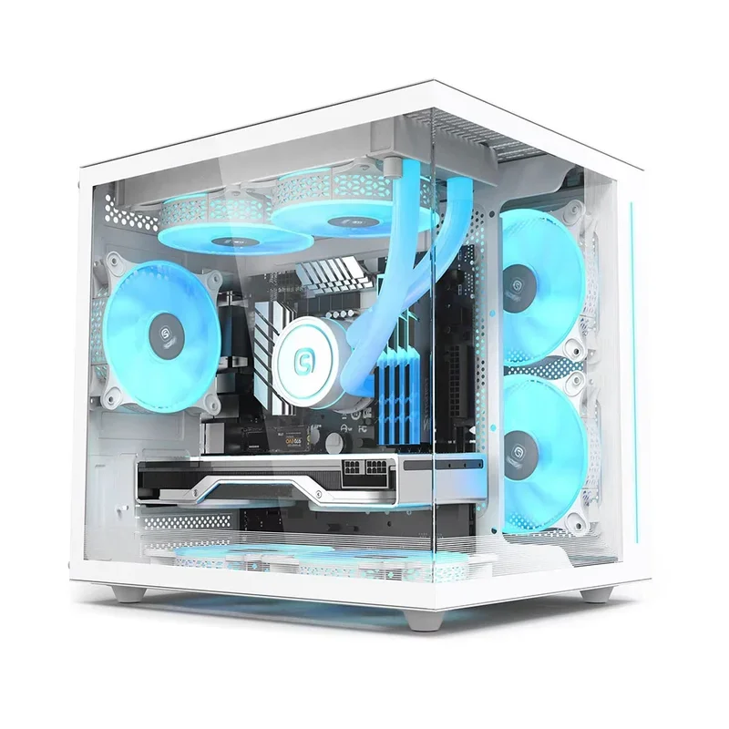 Personalização mais vendida moderna usb3.0 pc chassis atx negócios e-sports jogos desktop gamer computador