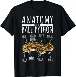 Python Snake Owner - Anatomy Of A Ball Python T-Shirt