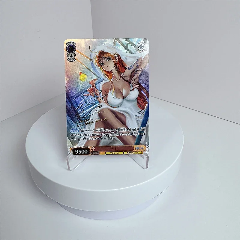 ONE PIECE Personaggi Anime Roronoa Zoro Nami Boa Hancock Collezione di carte fatte in casa fai da te Regalo di compleanno di Natale Gioco Giocattoli